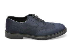 Pantofi OTTER bleumarin, EF88, din nabuc