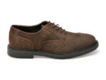 Pantofi OTTER maro, EF88, din nabuc