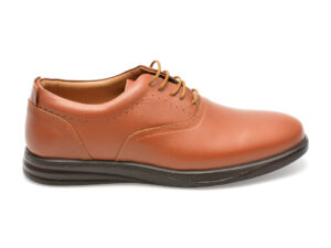 Pantofi OTTER maro, TUR2180, din piele naturala