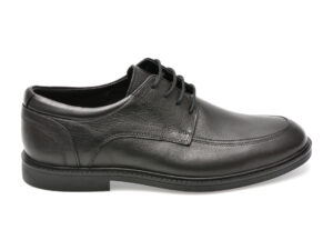 Pantofi OTTER negri, 51535, din piele naturala