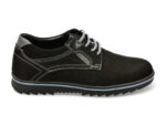 Pantofi OTTER negri, T4, din nabuc