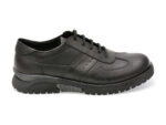 Pantofi OTTER negri, TUR26, din piele naturala