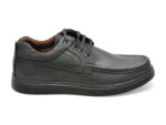 Pantofi OTTER negri, TUR80, din piele naturala