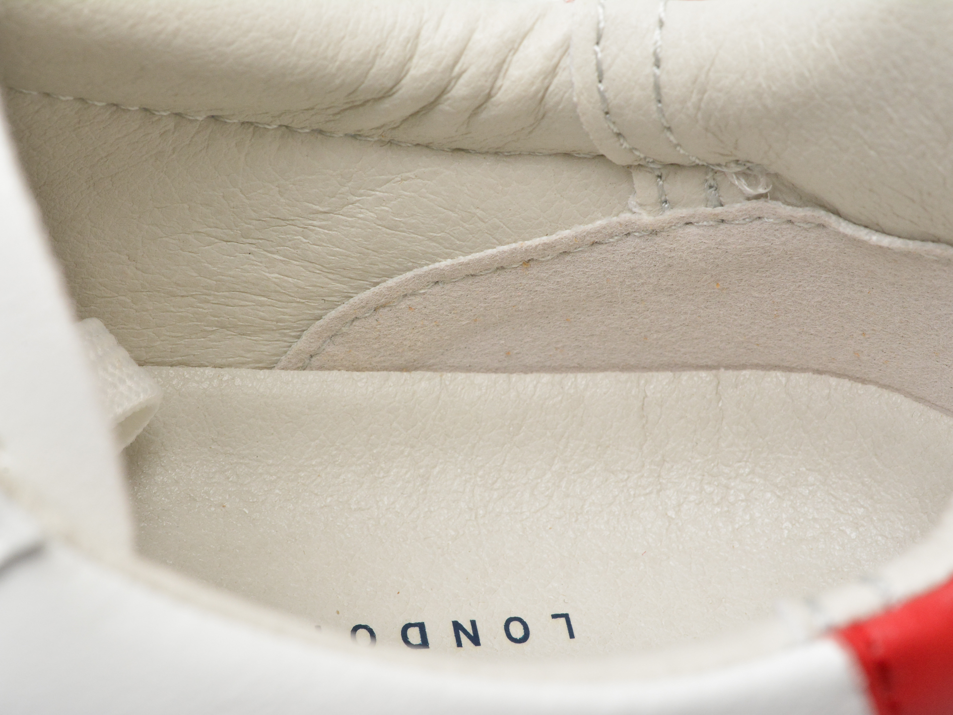 Pantofi PEPE JEANS albi, CAMDEN STREET, din piele naturala - imagine 3