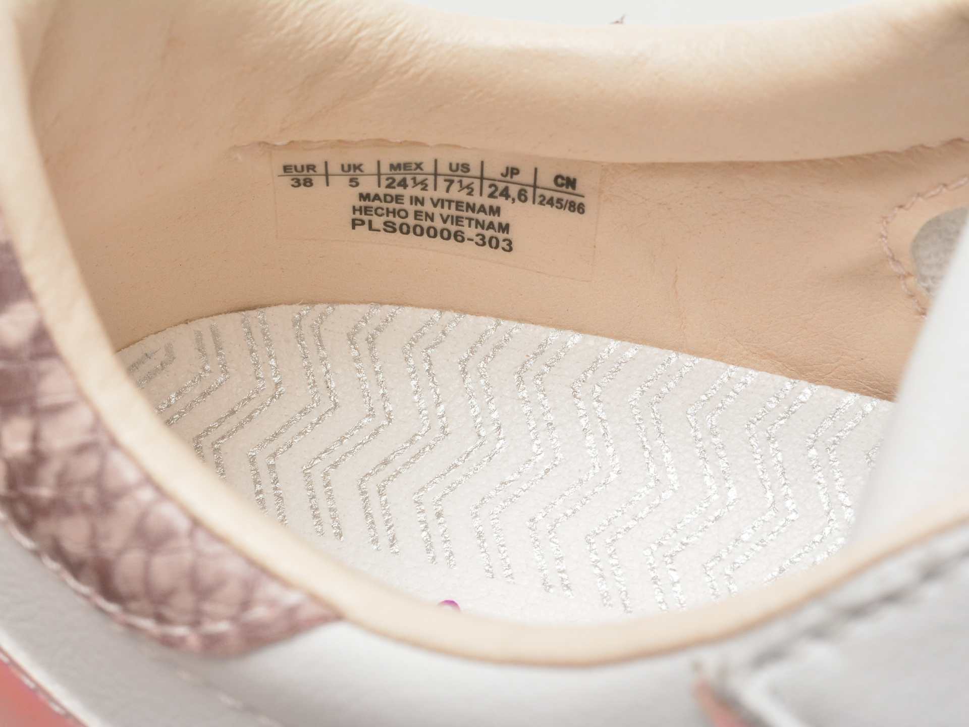 Pantofi PEPE JEANS albi, DOBBIE SEAL, din piele naturala - imagine 3