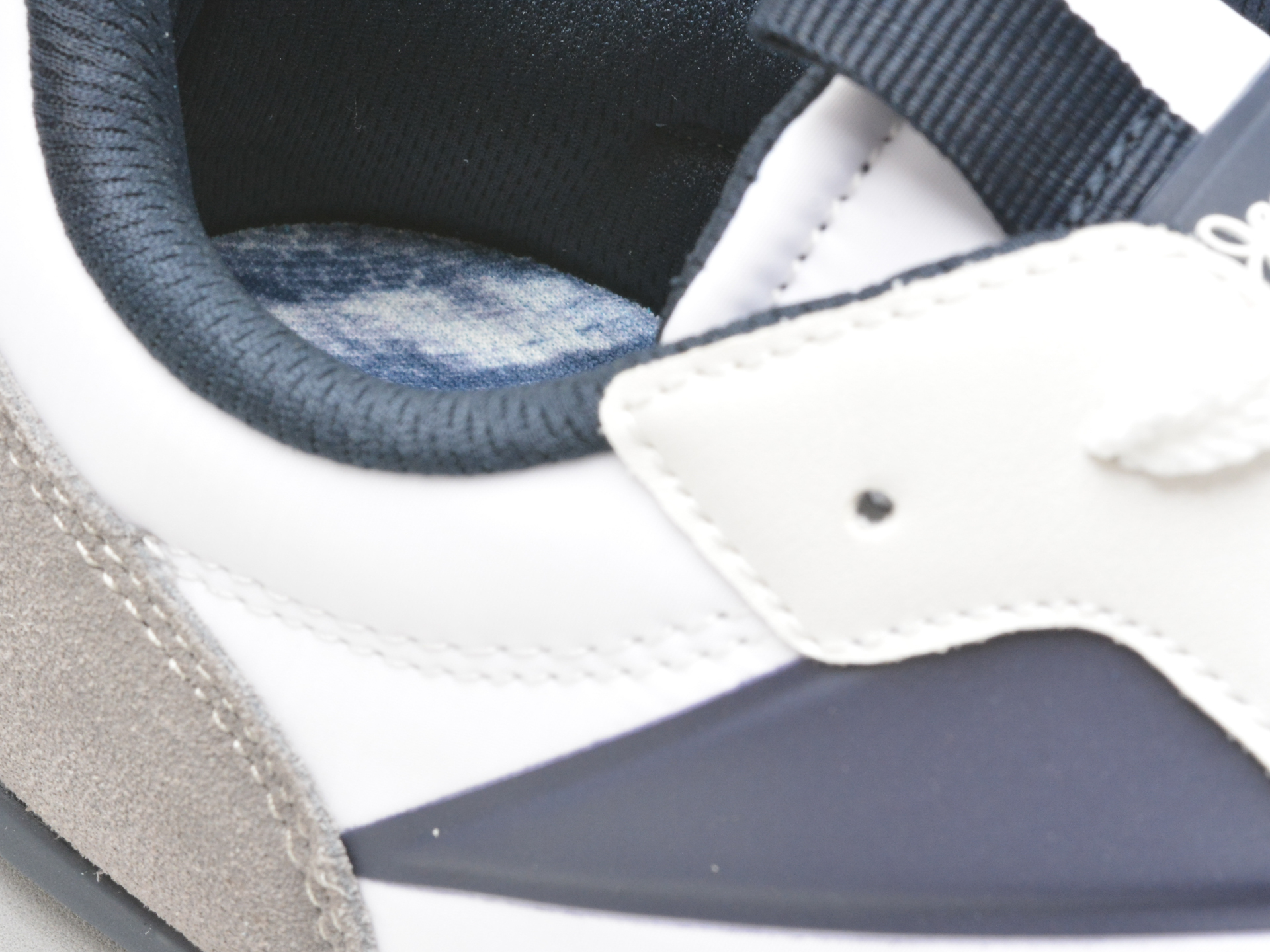 Pantofi PEPE JEANS albi, FOSTER HEAT, din material textil - imagine 3