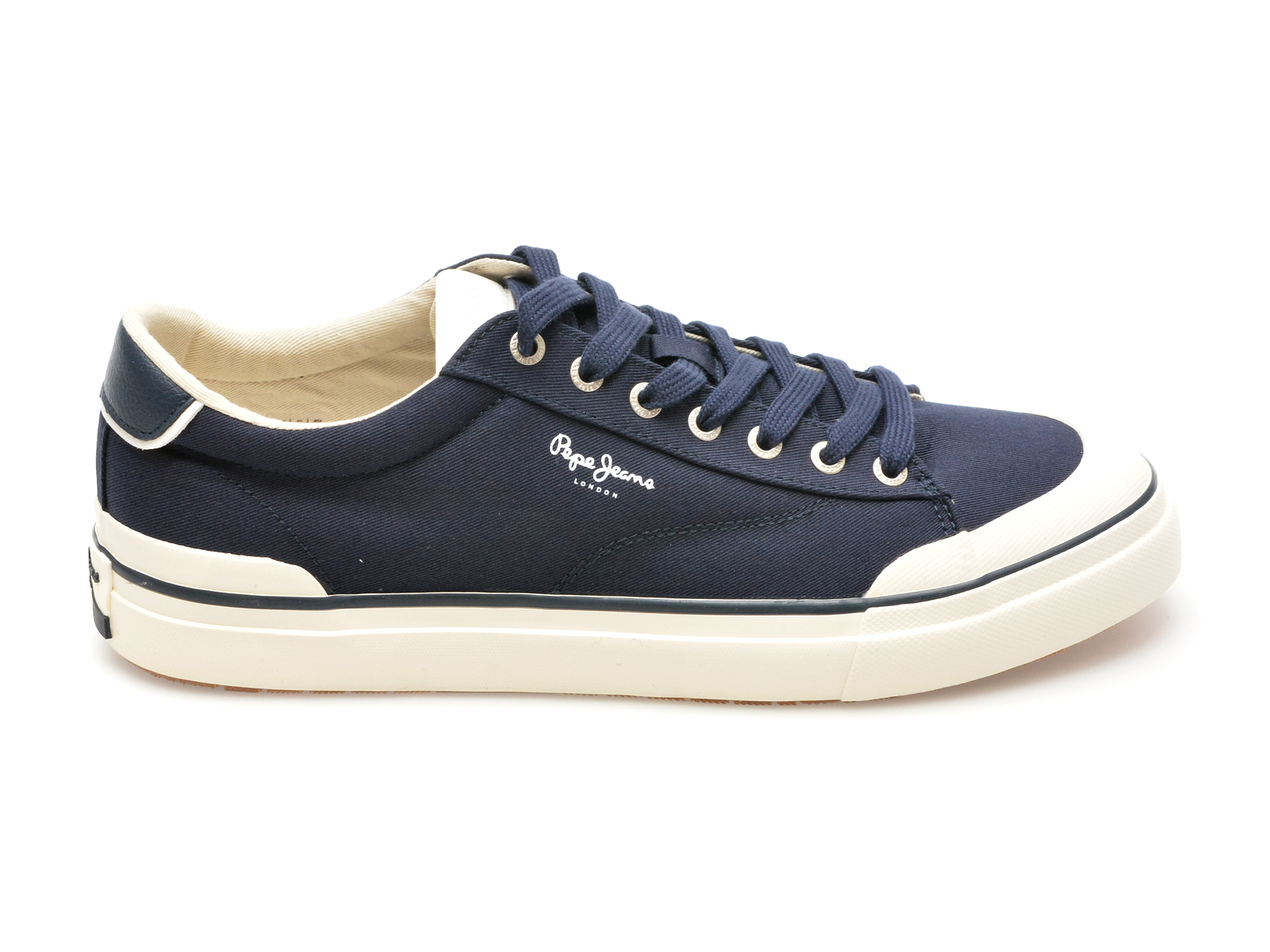Pantofi PEPE JEANS bleumarin, BEN BASIC, din material textil