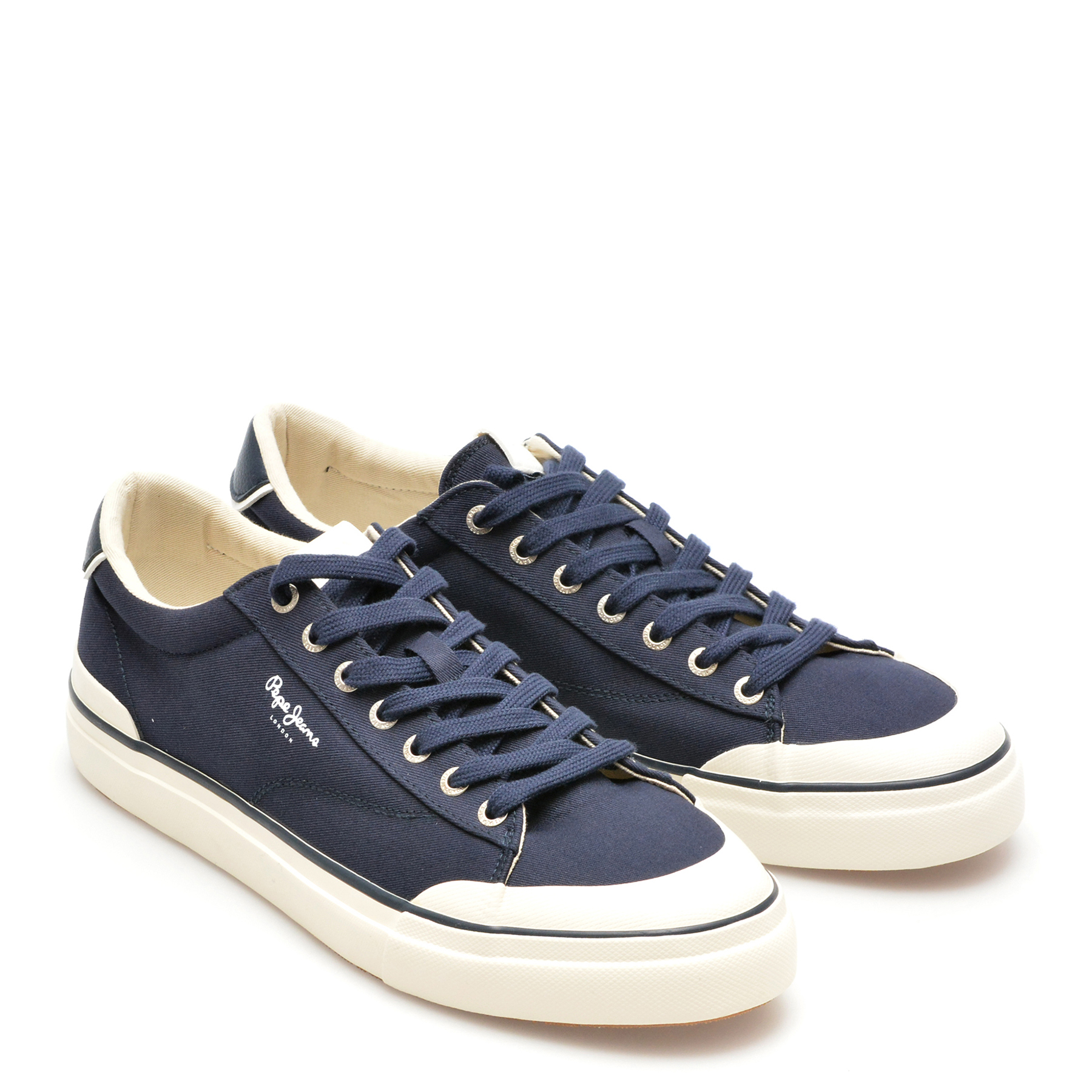 Pantofi PEPE JEANS bleumarin, BEN BASIC, din material textil - imagine 4