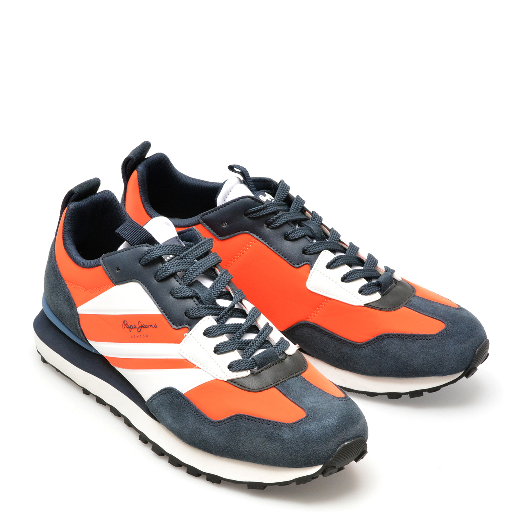 Pantofi PEPE JEANS bleumarin, FOSTER HEAT, din piele naturala - imagine 4