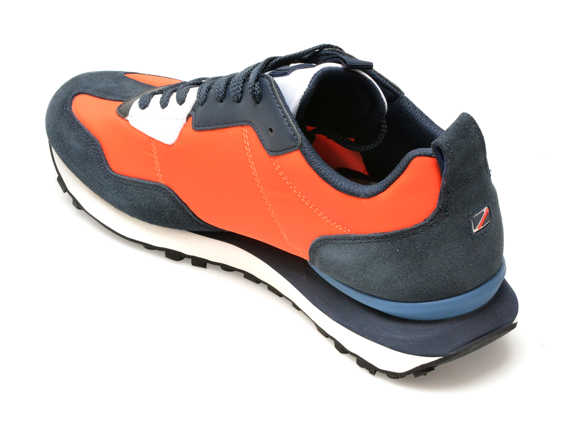 Pantofi PEPE JEANS bleumarin, FOSTER HEAT, din piele naturala - imagine 5