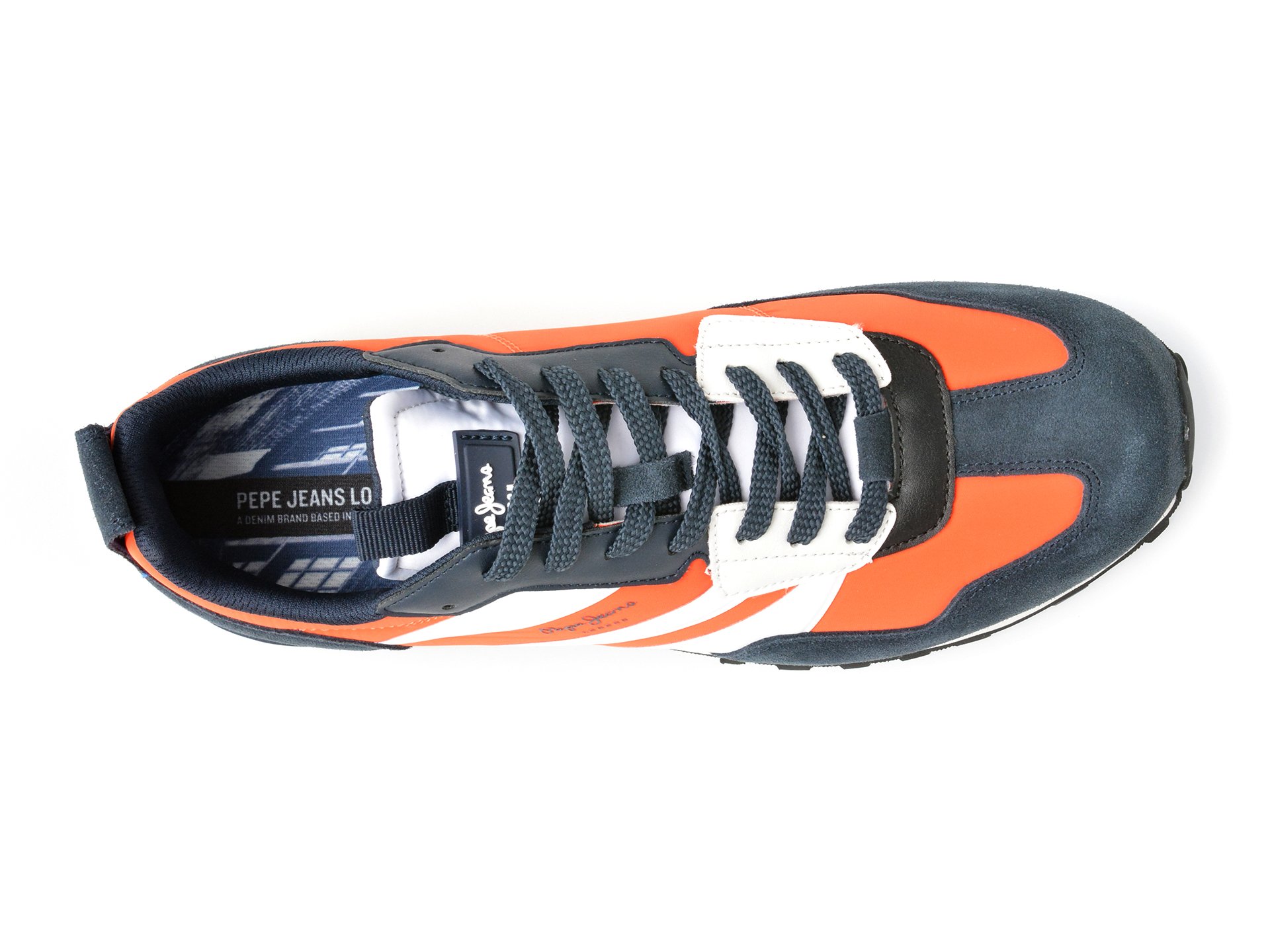 Pantofi PEPE JEANS bleumarin, FOSTER HEAT, din piele naturala - imagine 6