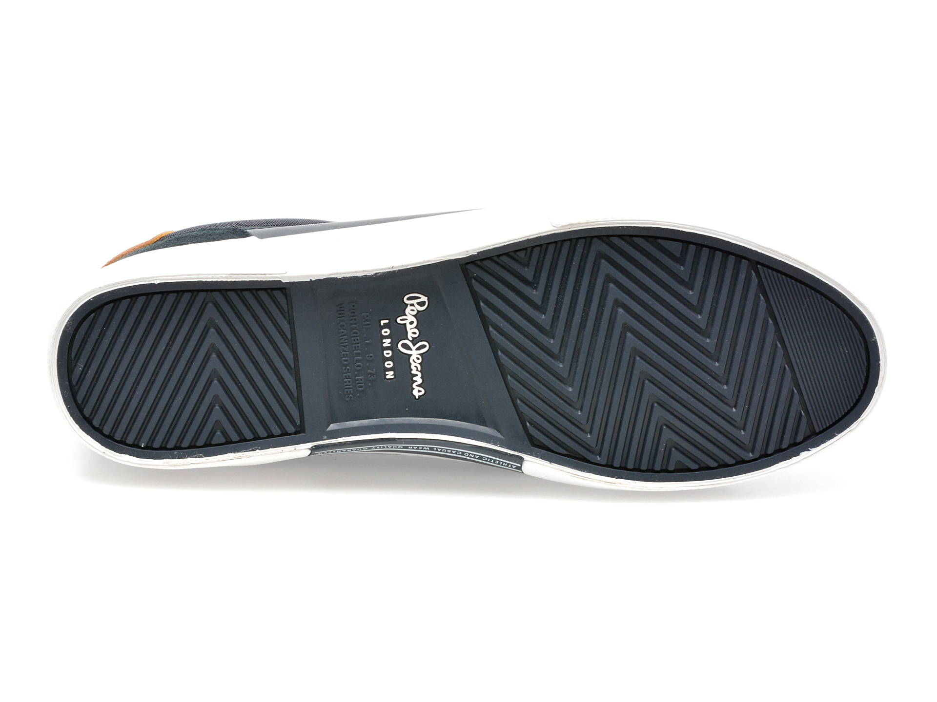 Pantofi PEPE JEANS bleumarin, KENTON COURT, din piele naturala - imagine 7