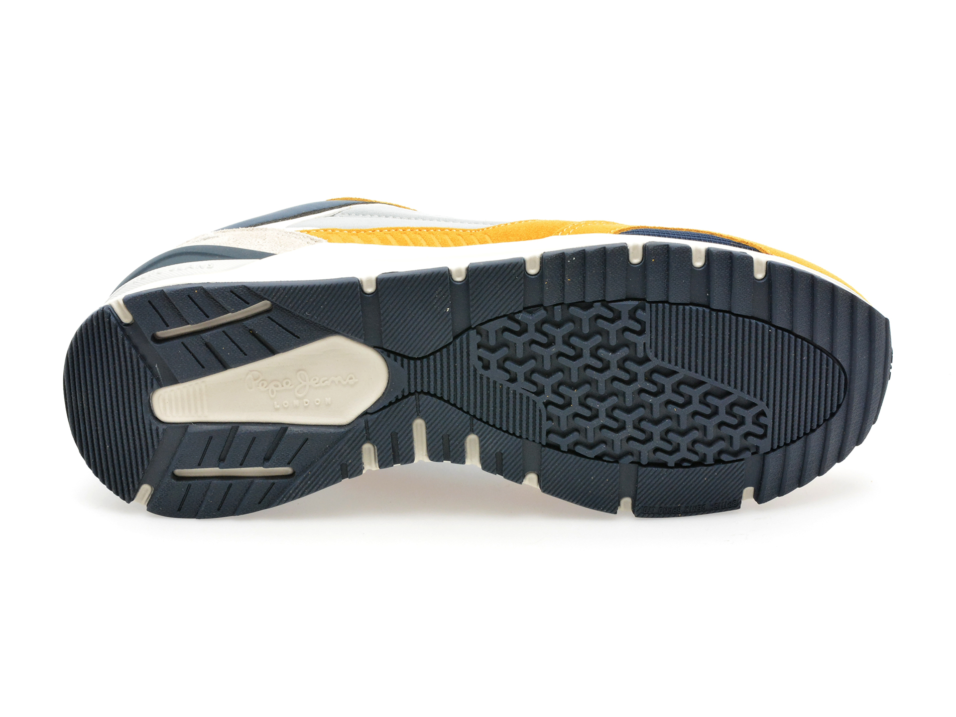 Pantofi PEPE JEANS galbeni, X20 FREE, din piele naturala - imagine 7