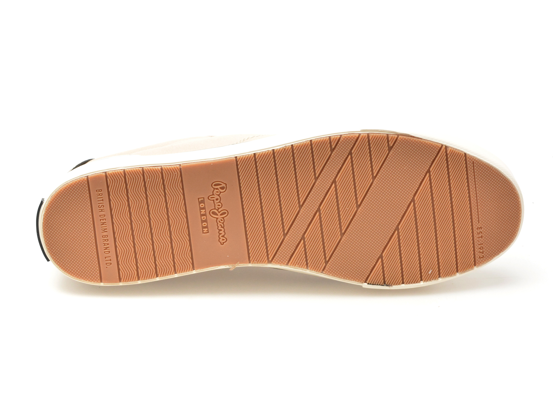 Pantofi PEPE JEANS gri, BEN BASIC, din material textil - imagine 7