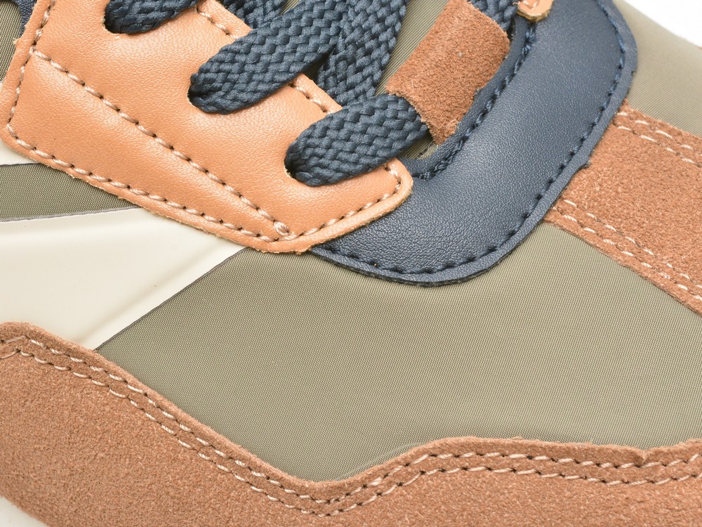 Pantofi PEPE JEANS maro, FOSTER HEAT, din material textil - imagine 2