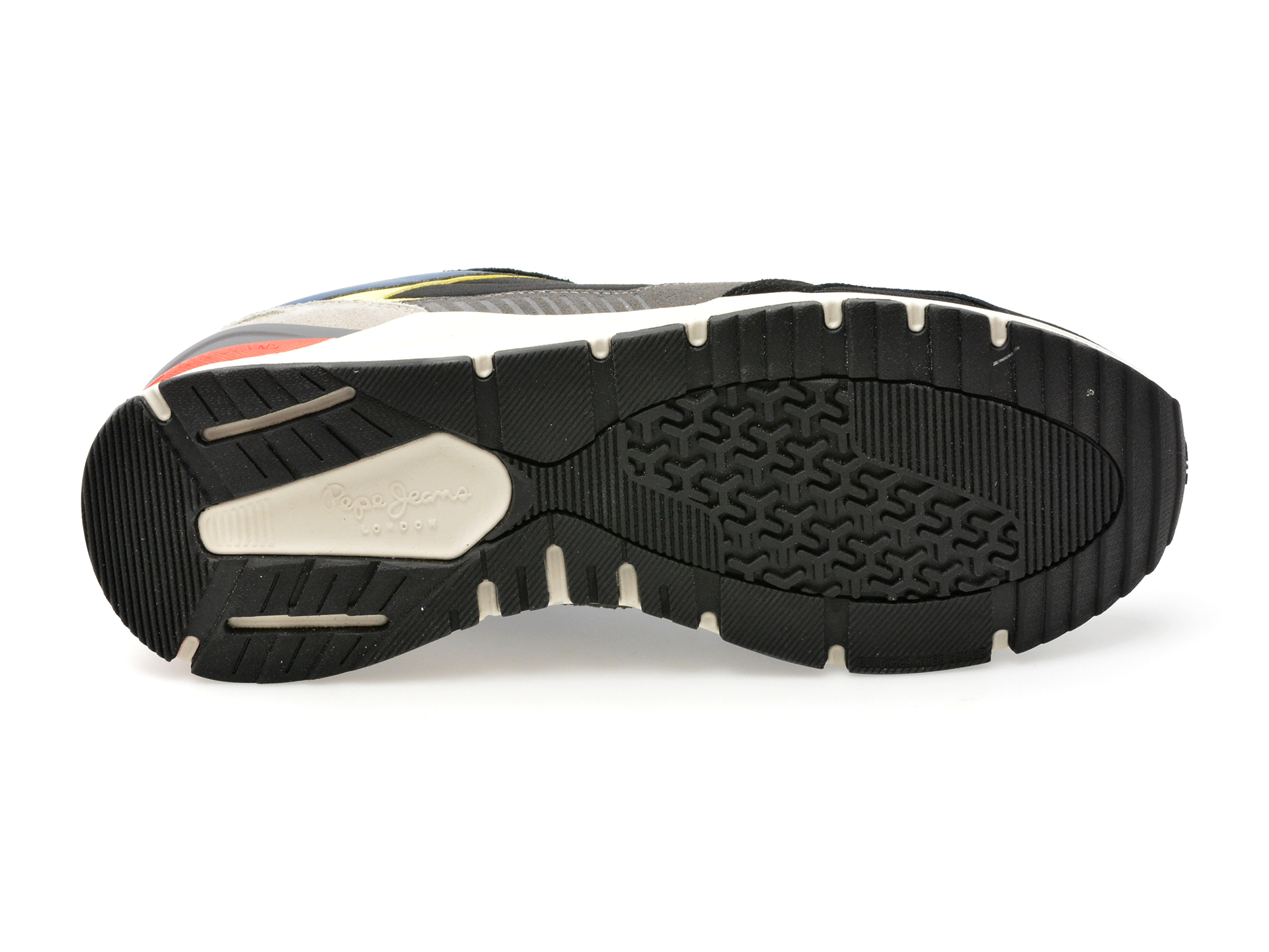 Pantofi PEPE JEANS negri, X20 FREE, din piele intoarsa - imagine 6