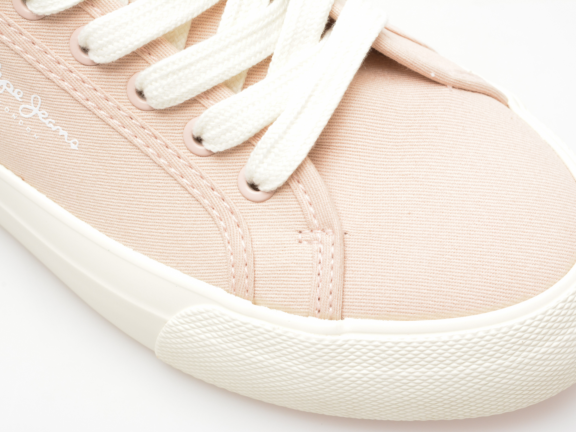 Pantofi PEPE JEANS roz, ALLEN BAND, din material textil - imagine 2