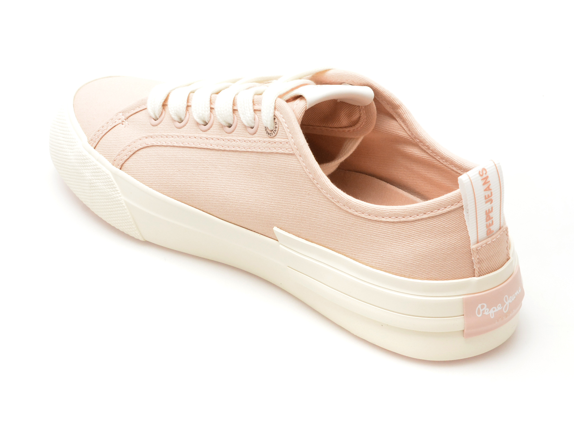Pantofi PEPE JEANS roz, ALLEN BAND, din material textil - imagine 5