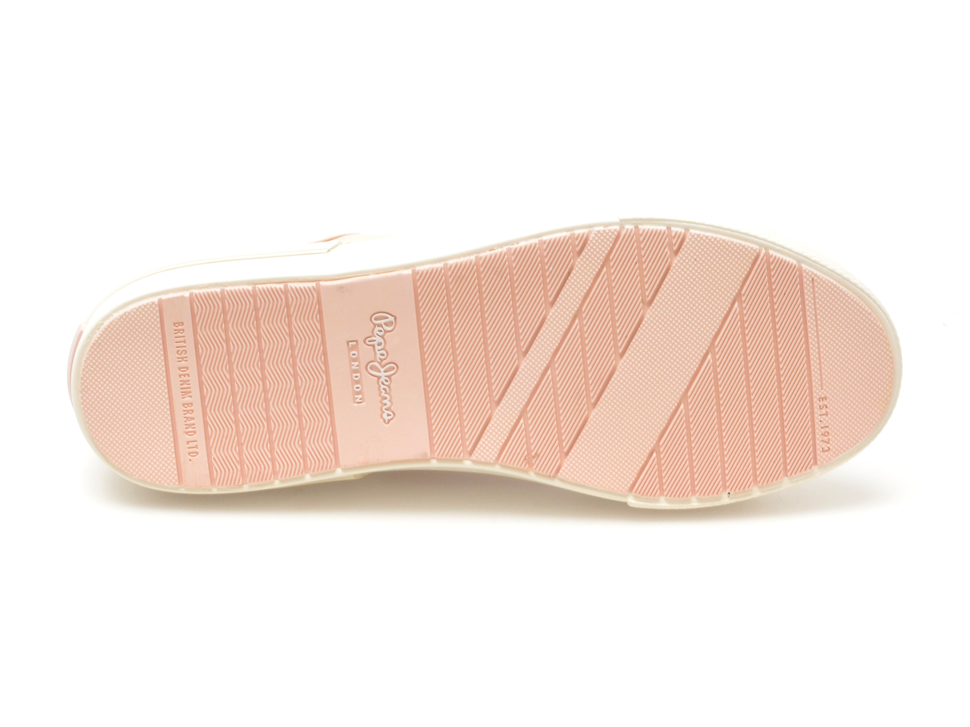 Pantofi PEPE JEANS roz, ALLEN BAND, din material textil - imagine 7