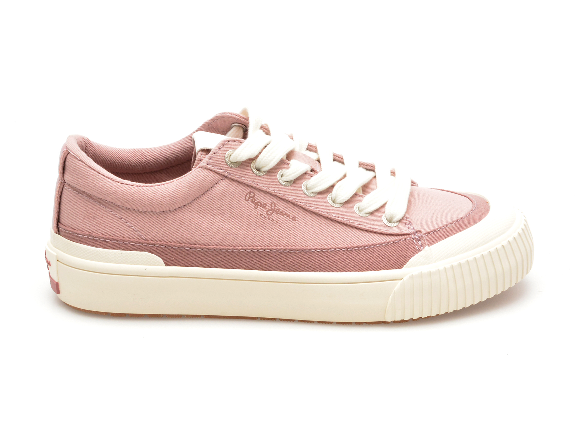 Pantofi PEPE JEANS roz, BEN ROAD, din material textil