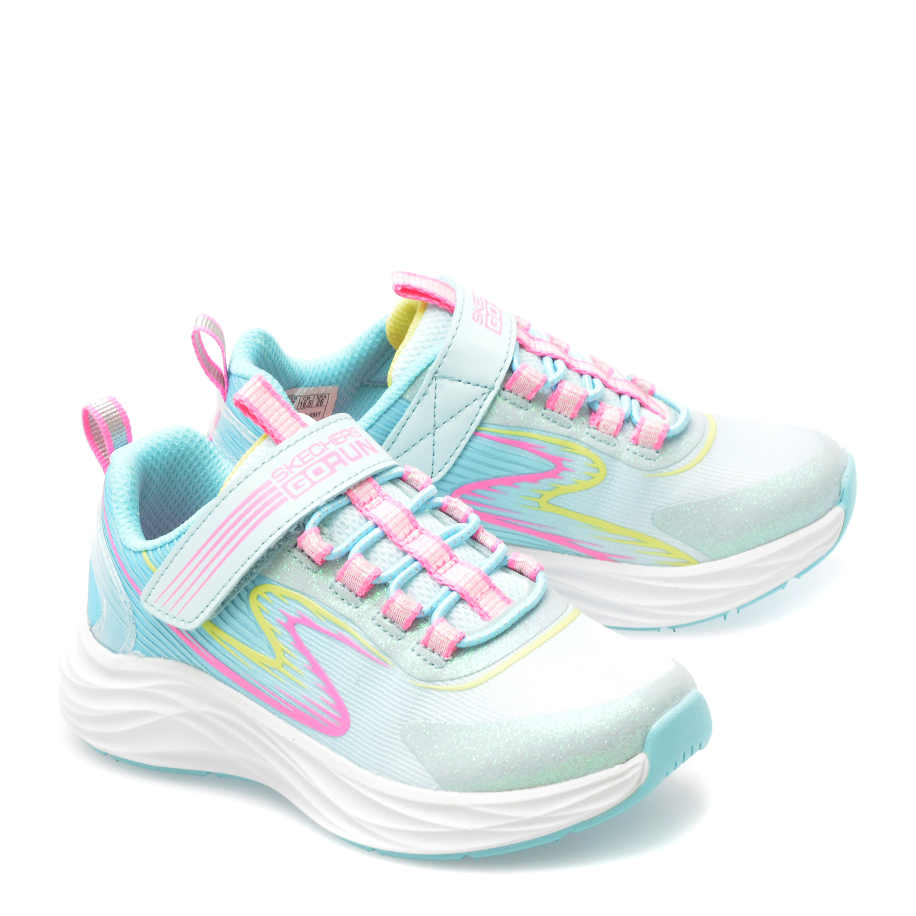 Pantofi SKECHERS albastri, GO-RUN ACCELERATE, din material textil - imagine 4