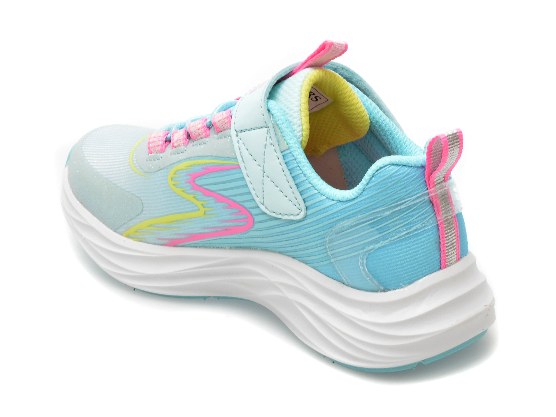 Pantofi SKECHERS albastri, GO-RUN ACCELERATE, din material textil - imagine 5