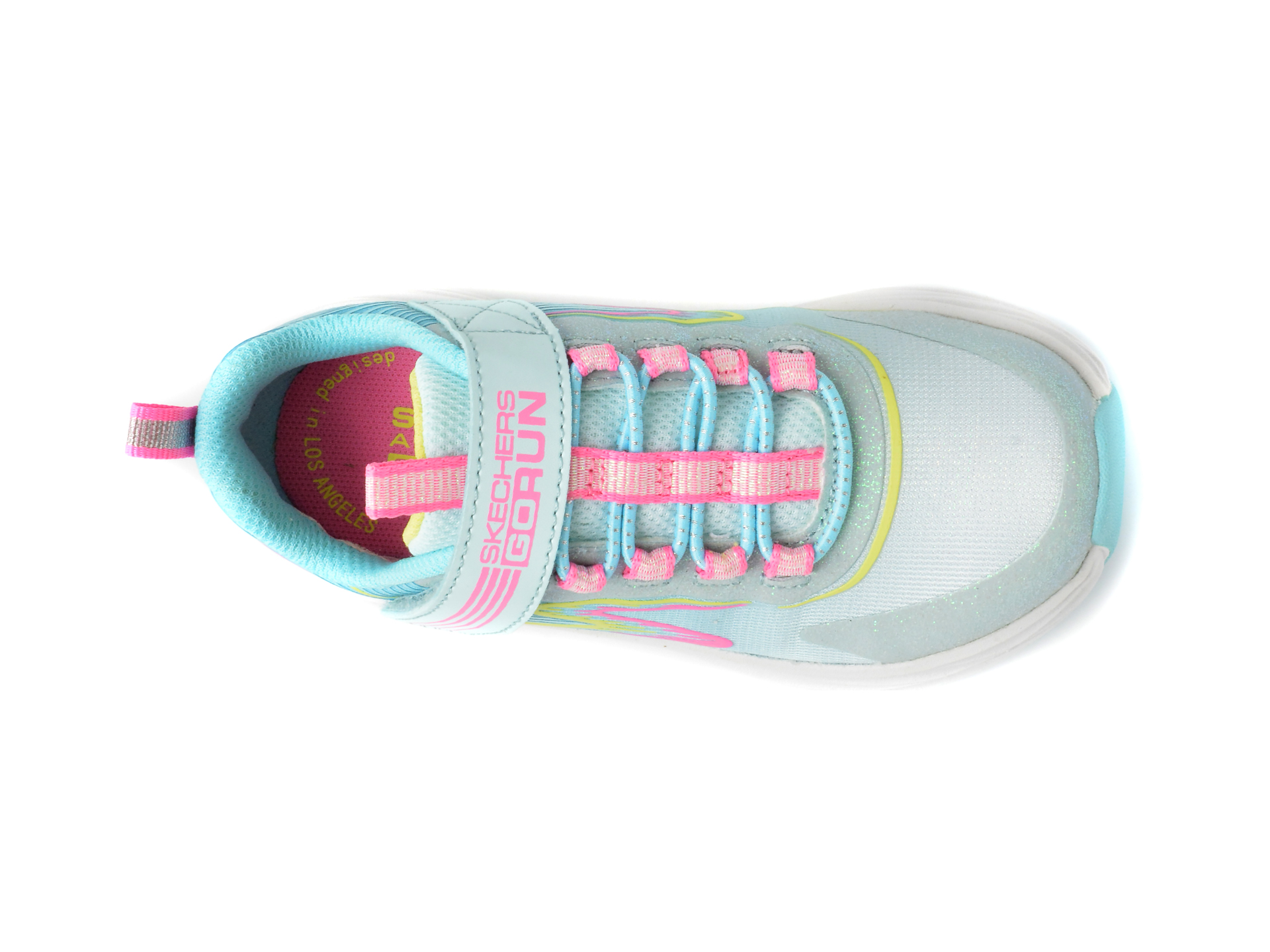 Pantofi SKECHERS albastri, GO-RUN ACCELERATE, din material textil - imagine 6