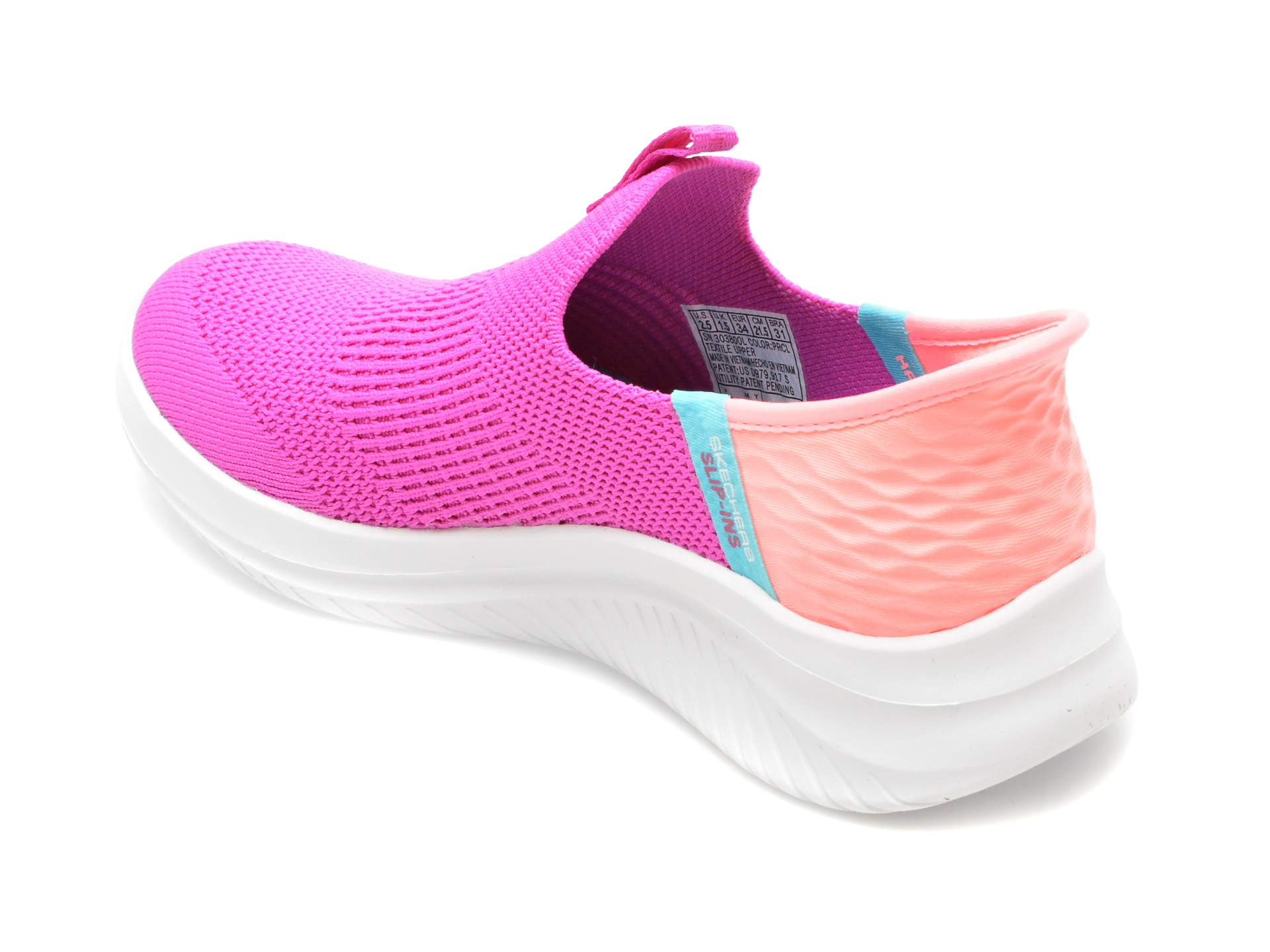 Pantofi SKECHERS mov, ULTRA FLEX 3.0, din material textil - imagine 5