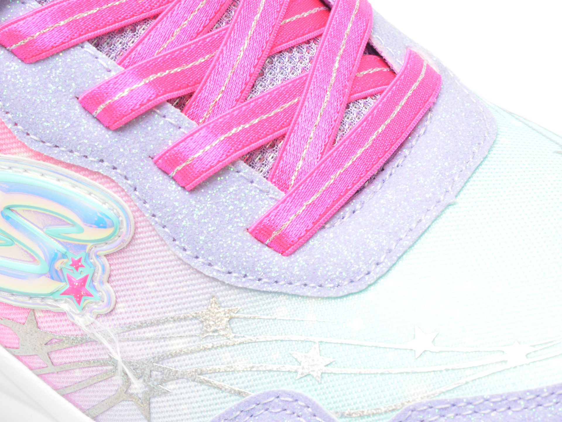 Pantofi SKECHERS mov, UNICORN DREAMS, din material textil - imagine 2
