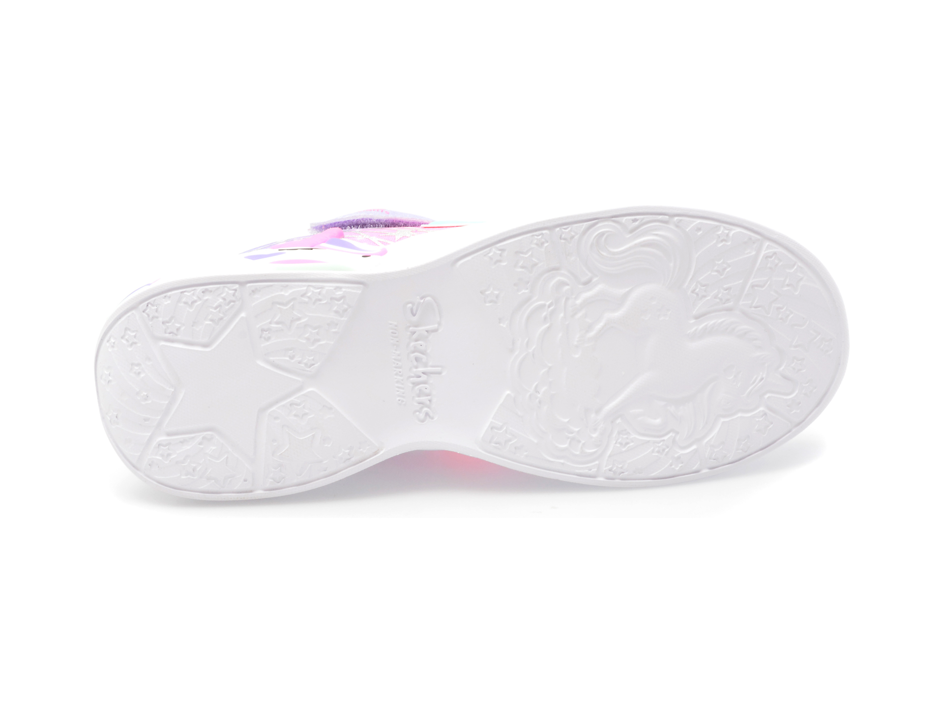 Pantofi SKECHERS mov, UNICORN DREAMS, din material textil - imagine 7
