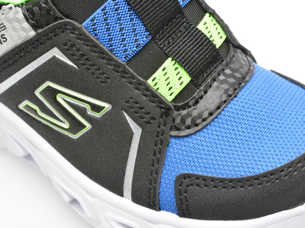 Pantofi SKECHERS negri, HYPNO-FLASH 2.0, din piele ecologica - imagine 2