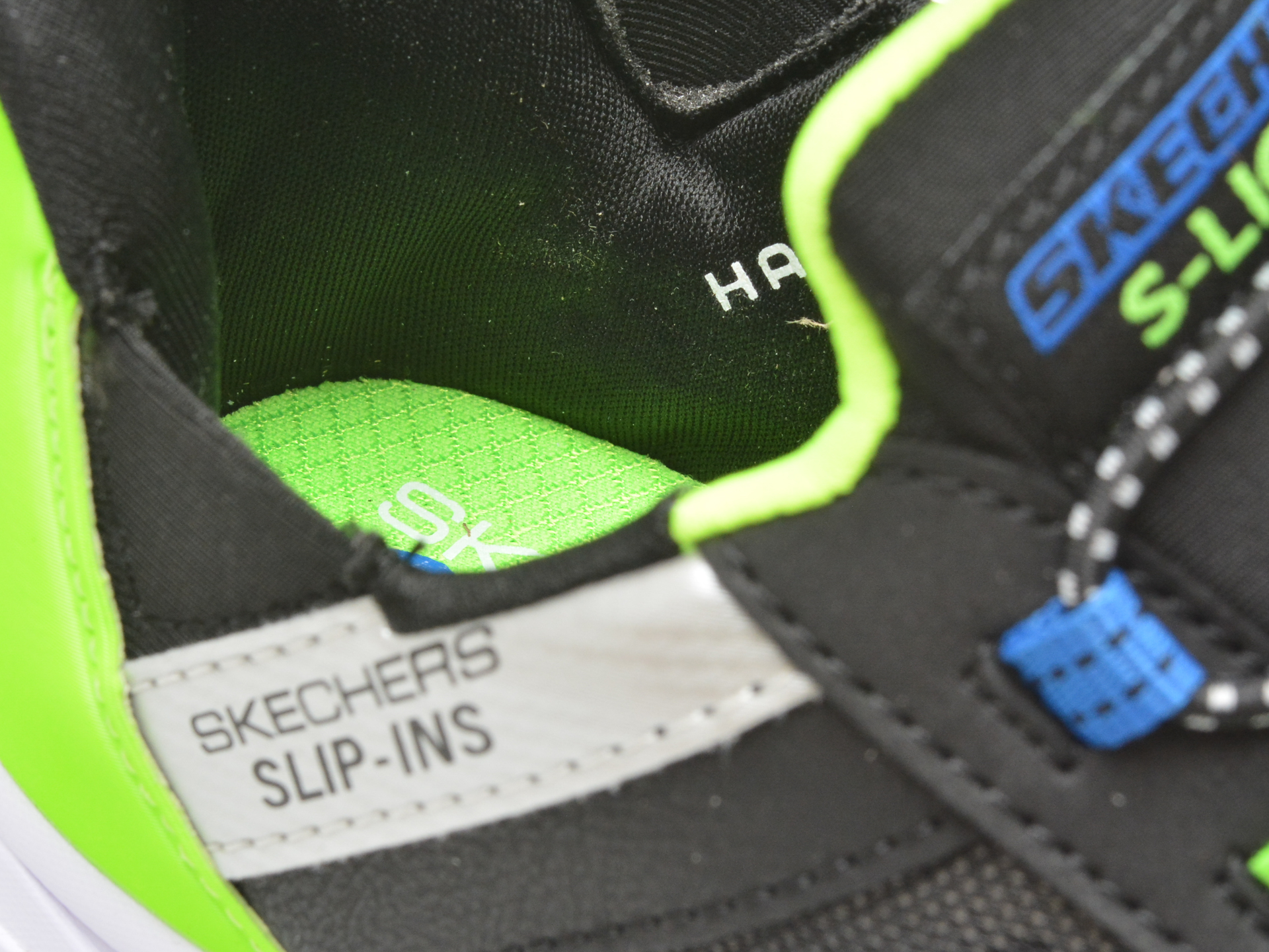 Pantofi SKECHERS negri, HYPNO-FLASH 2.0, din piele ecologica - imagine 3