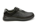 Pantofi SKECHERS negri, PROVEN, din piele naturala