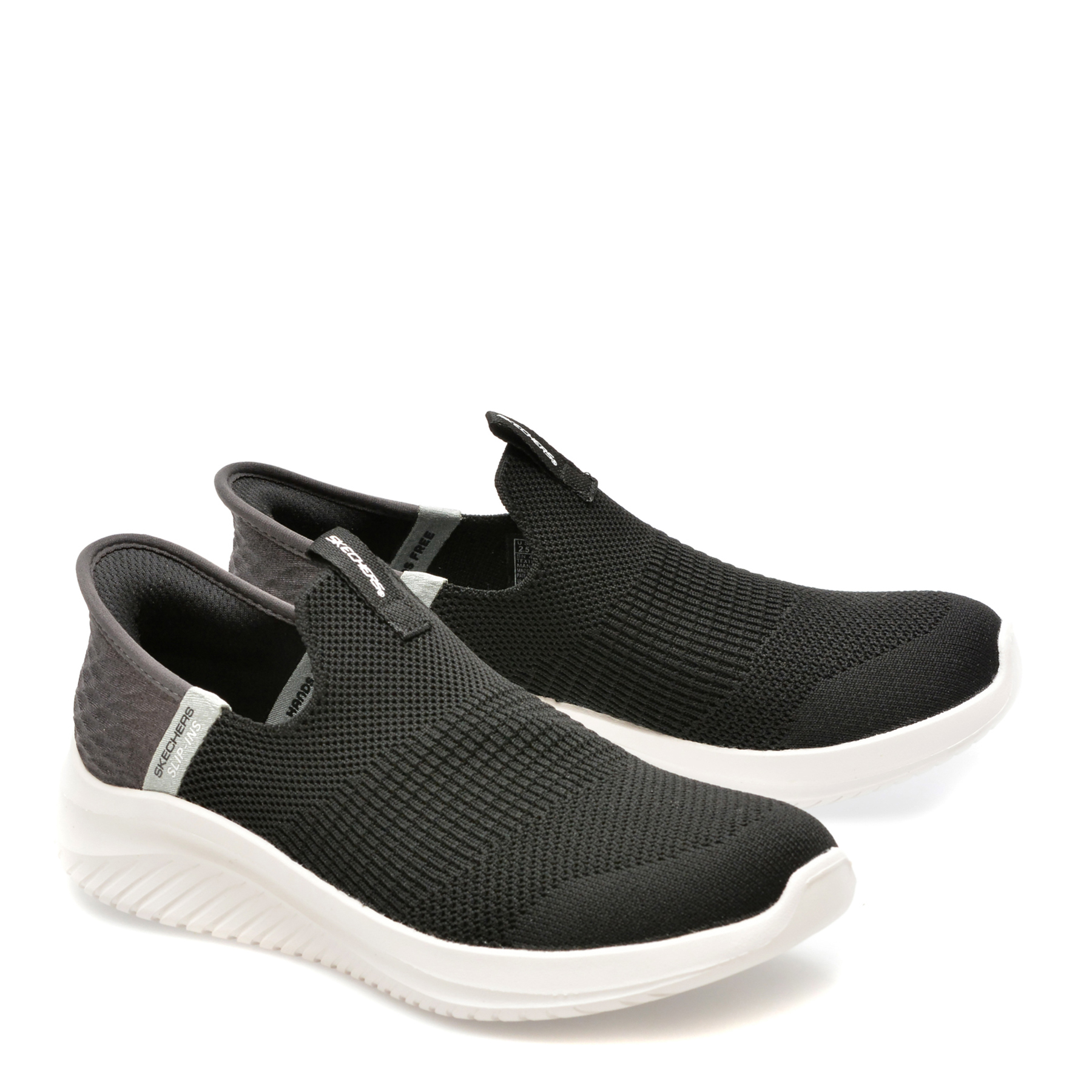 Pantofi SKECHERS negri, ULTRA FLEX 3.0, din material textil - imagine 4