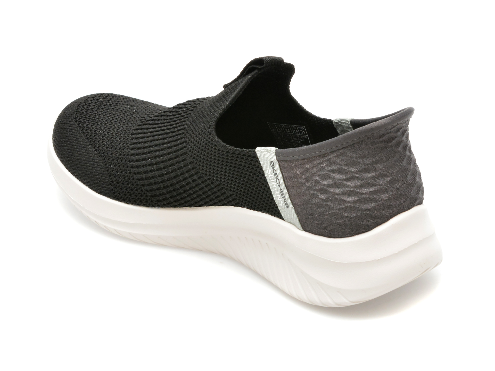 Pantofi SKECHERS negri, ULTRA FLEX 3.0, din material textil - imagine 5