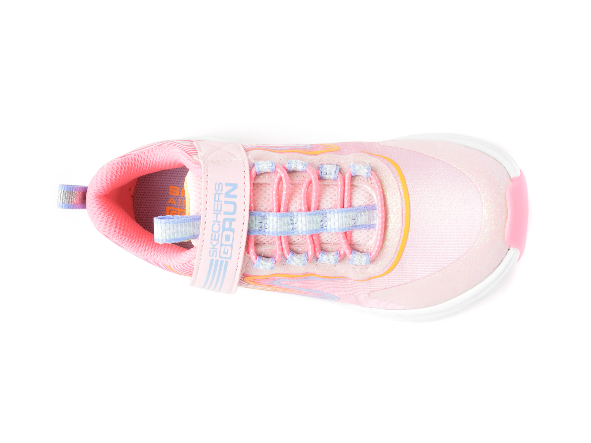 Pantofi SKECHERS roz, GO-RUN ACCELERATE, din material textil - imagine 6