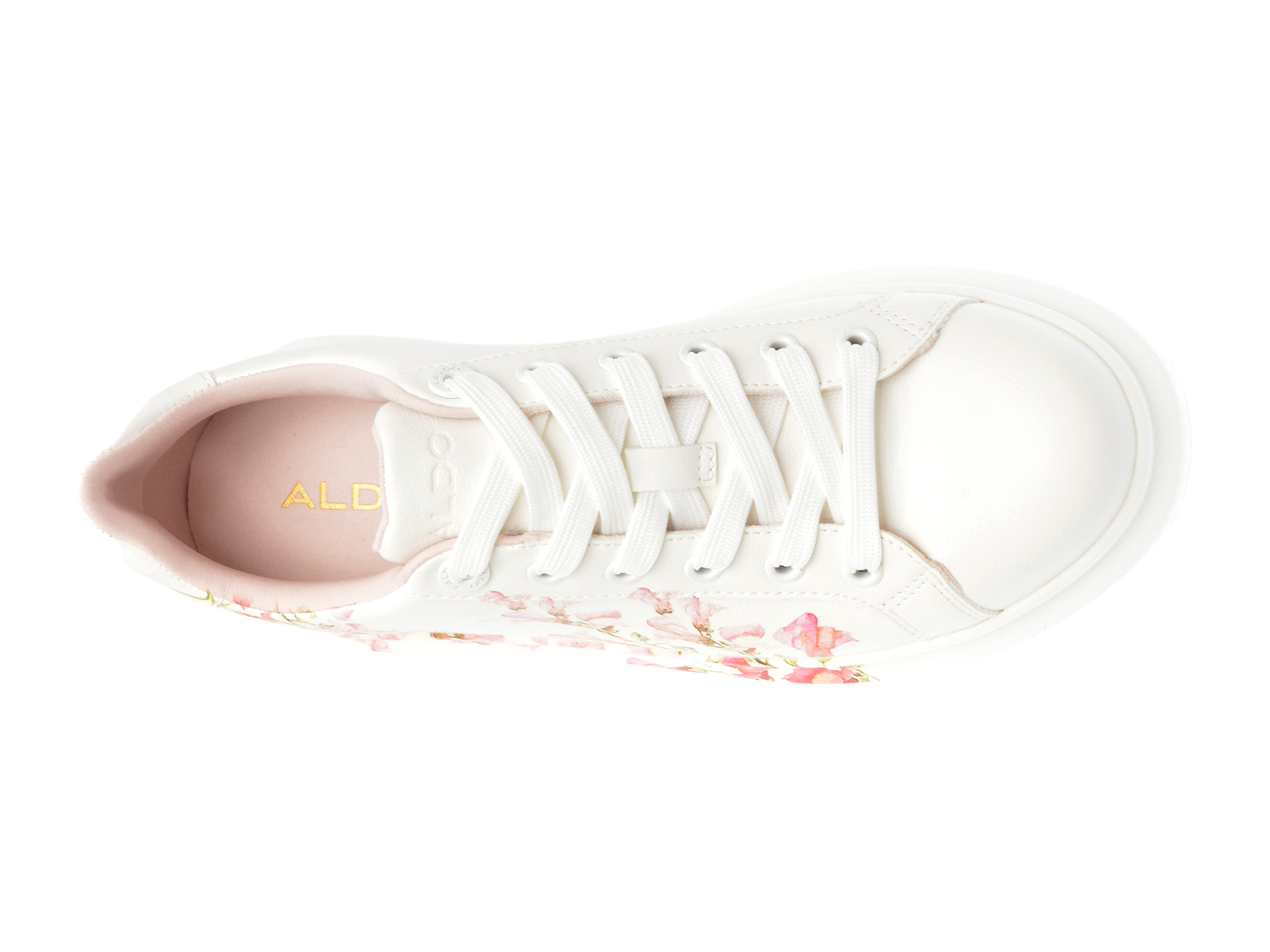 Pantofi sport ALDO albi, 13543021, din piele ecologica - imagine 6