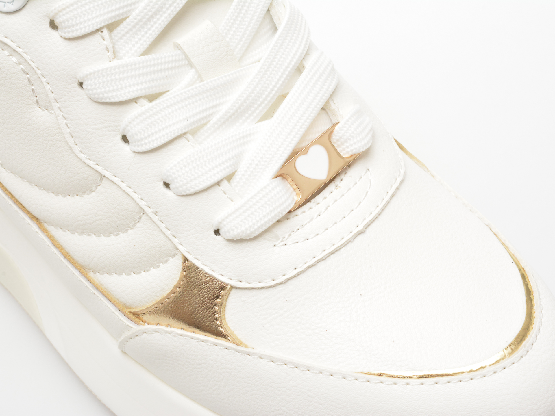 Pantofi sport ALDO albi, 13706536, din piele ecologica - imagine 2