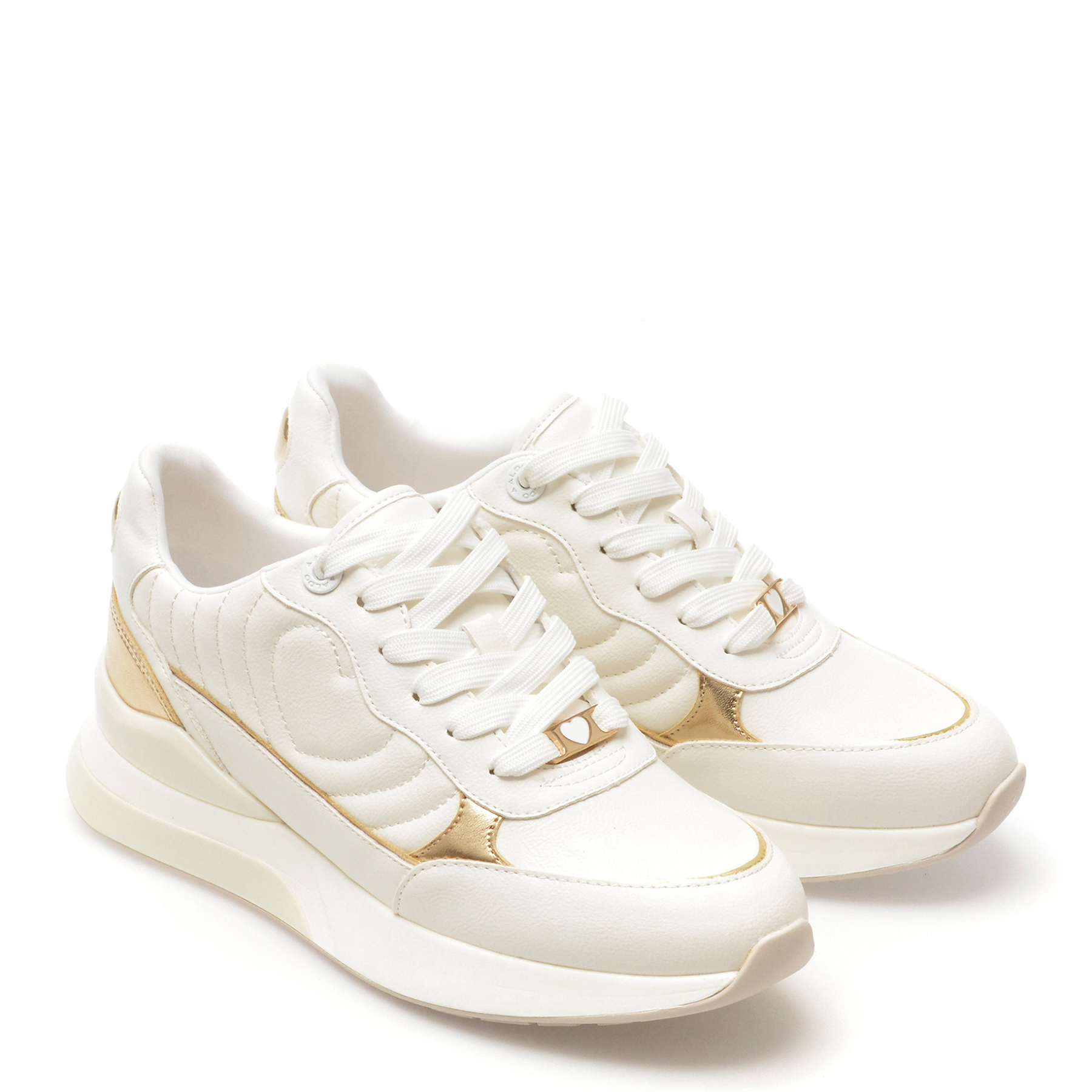 Pantofi sport ALDO albi, 13706536, din piele ecologica - imagine 4