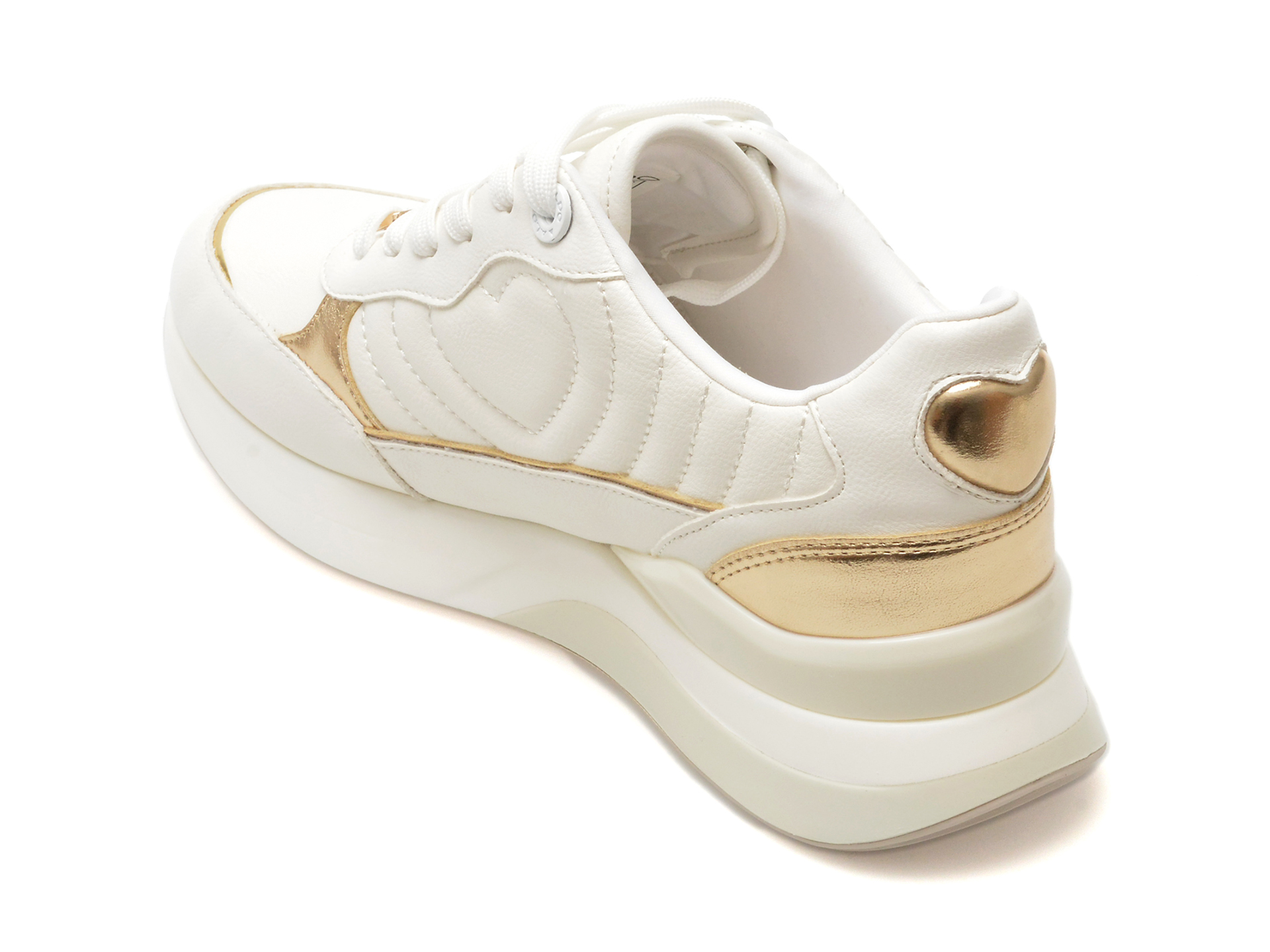Pantofi sport ALDO albi, 13706536, din piele ecologica - imagine 5