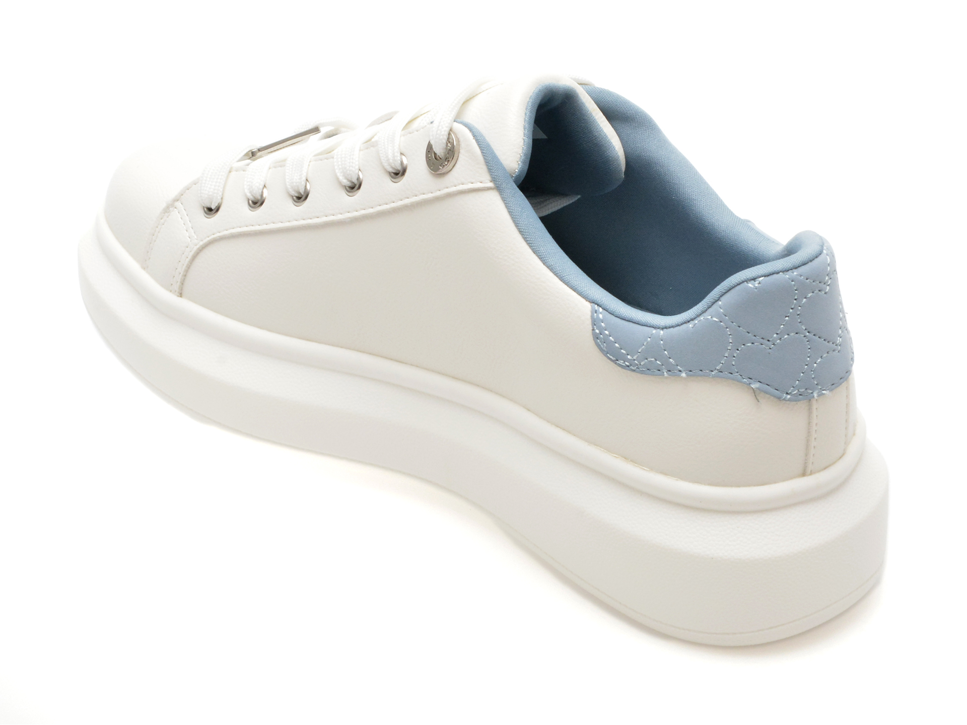 Pantofi sport ALDO albi, 13706561, din piele ecologica - imagine 5