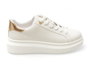 Pantofi sport ALDO albi, REIA110, din piele ecologica