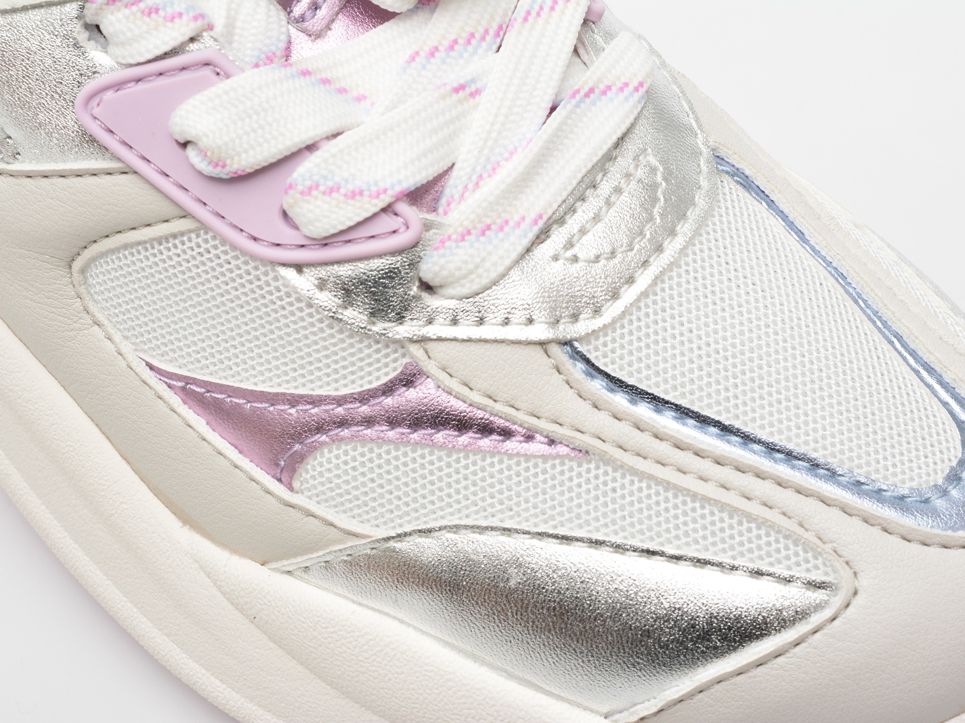 Pantofi sport ALDO argintii, MAYANA042, din piele ecologica - imagine 2