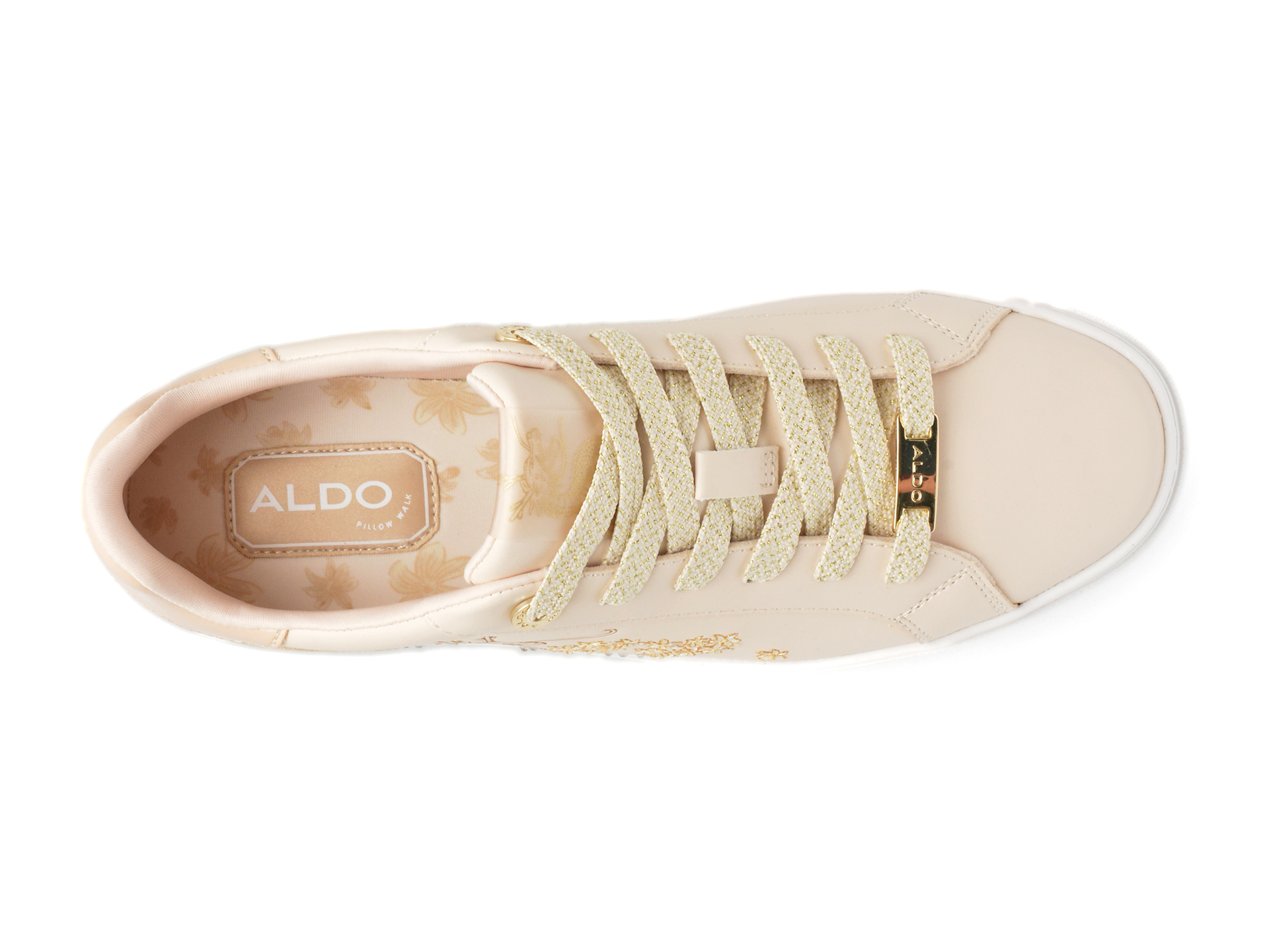 Pantofi sport ALDO bej, 13706585, din piele ecologica - imagine 6