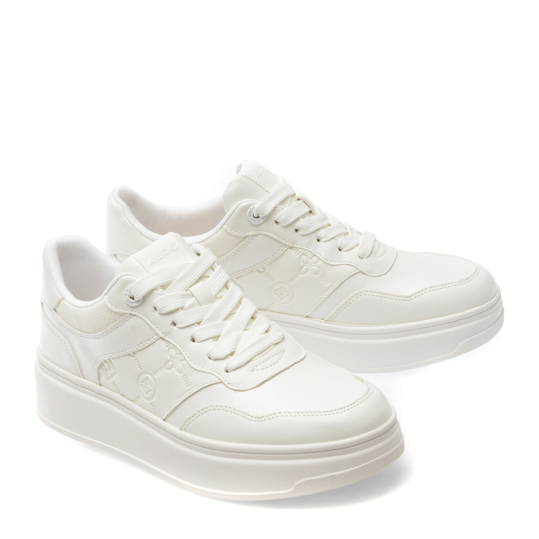 Pantofi sport ALDO bej, SCLUB109, din piele ecologica - imagine 4