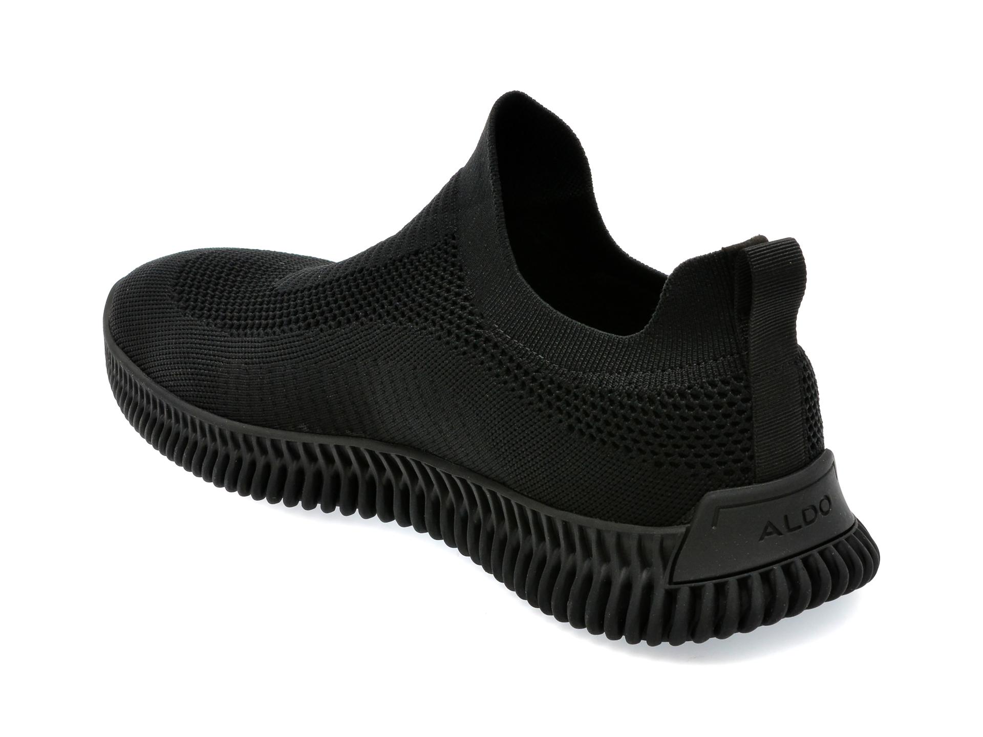 Pantofi sport ALDO negri, AKAI001, din material textil - imagine 5