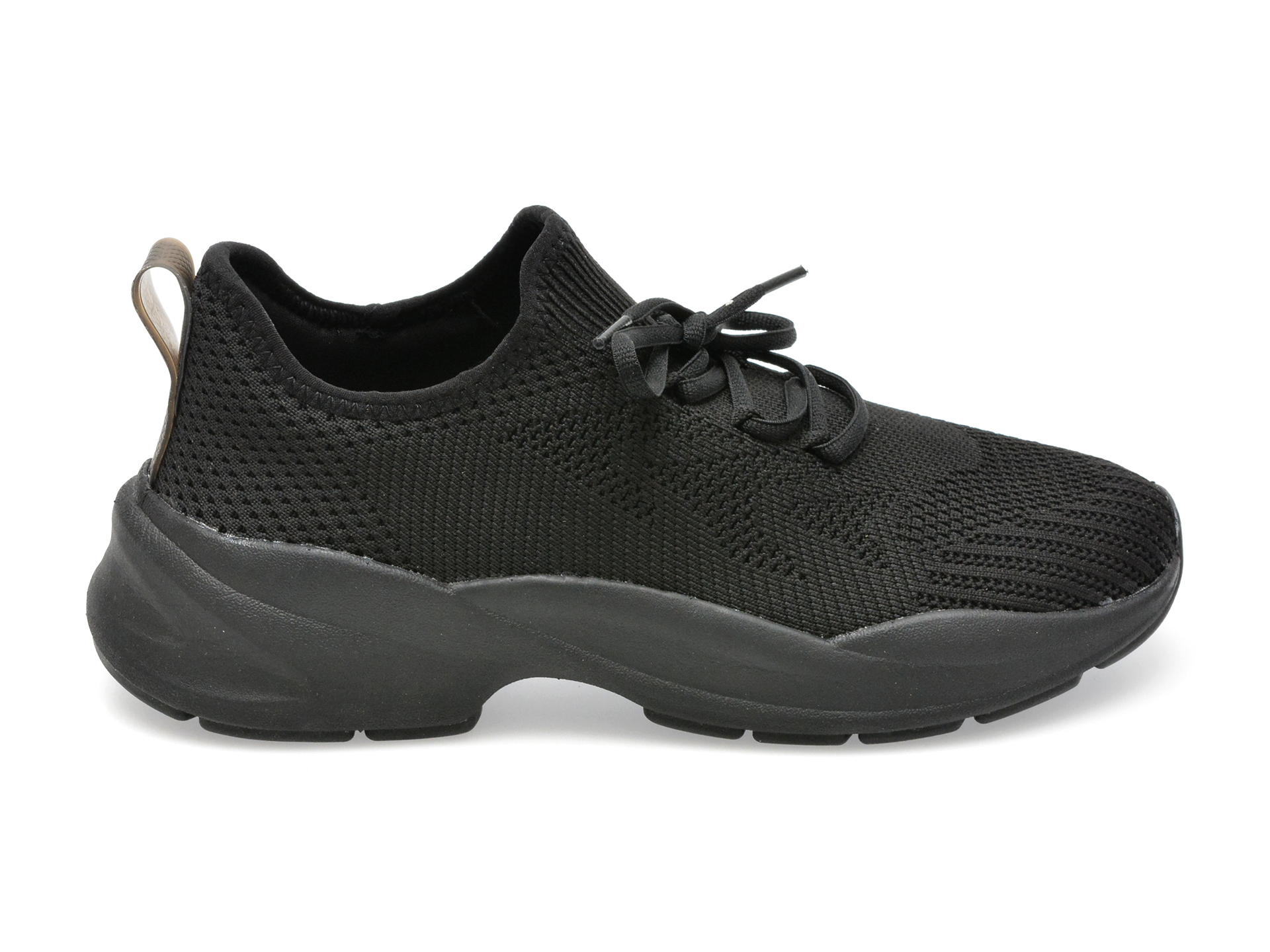 Pantofi sport ALDO negri, ALLDAY008, din material textil