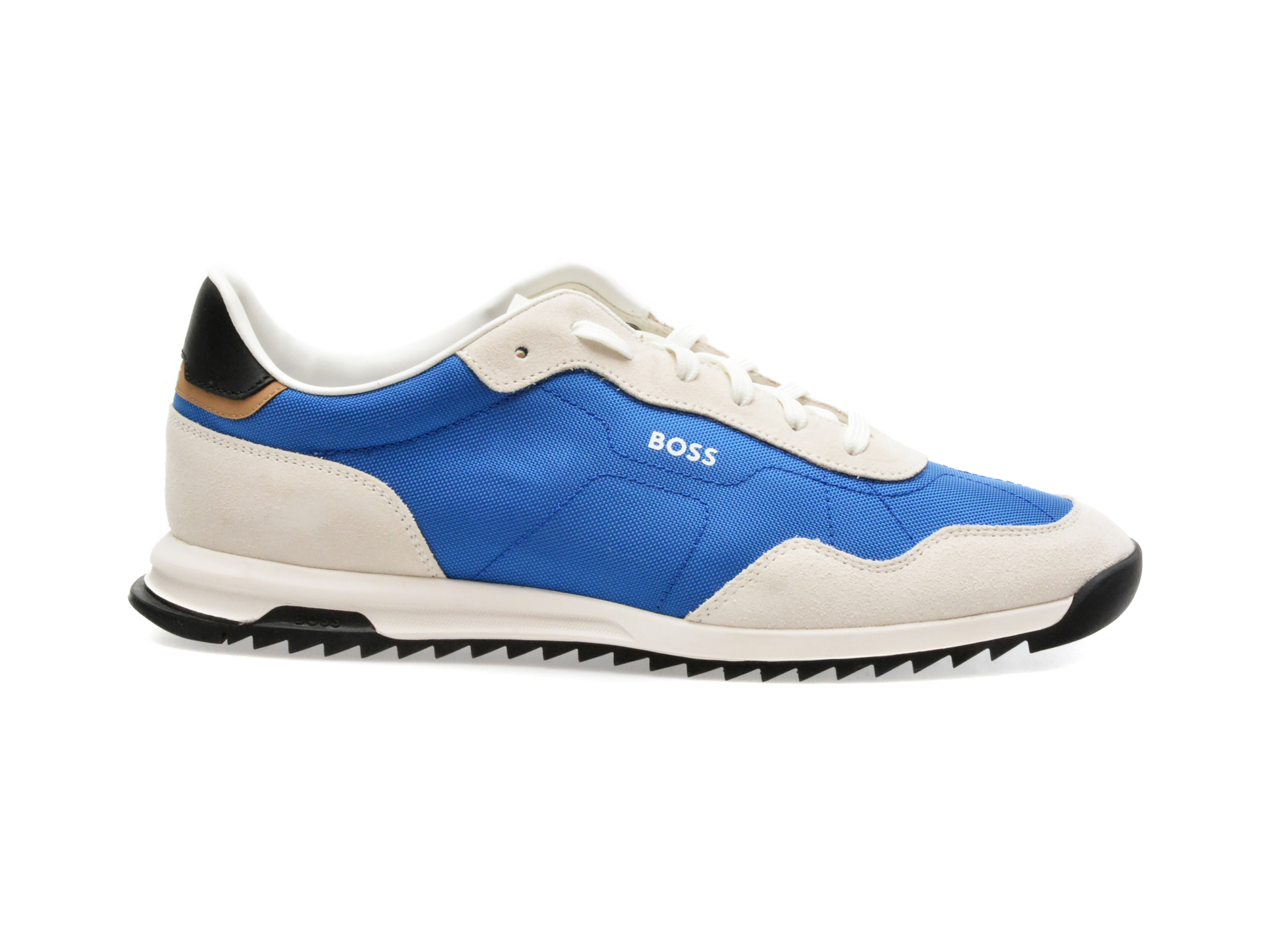 Pantofi sport BOSS albastri, 7276, din material textil
