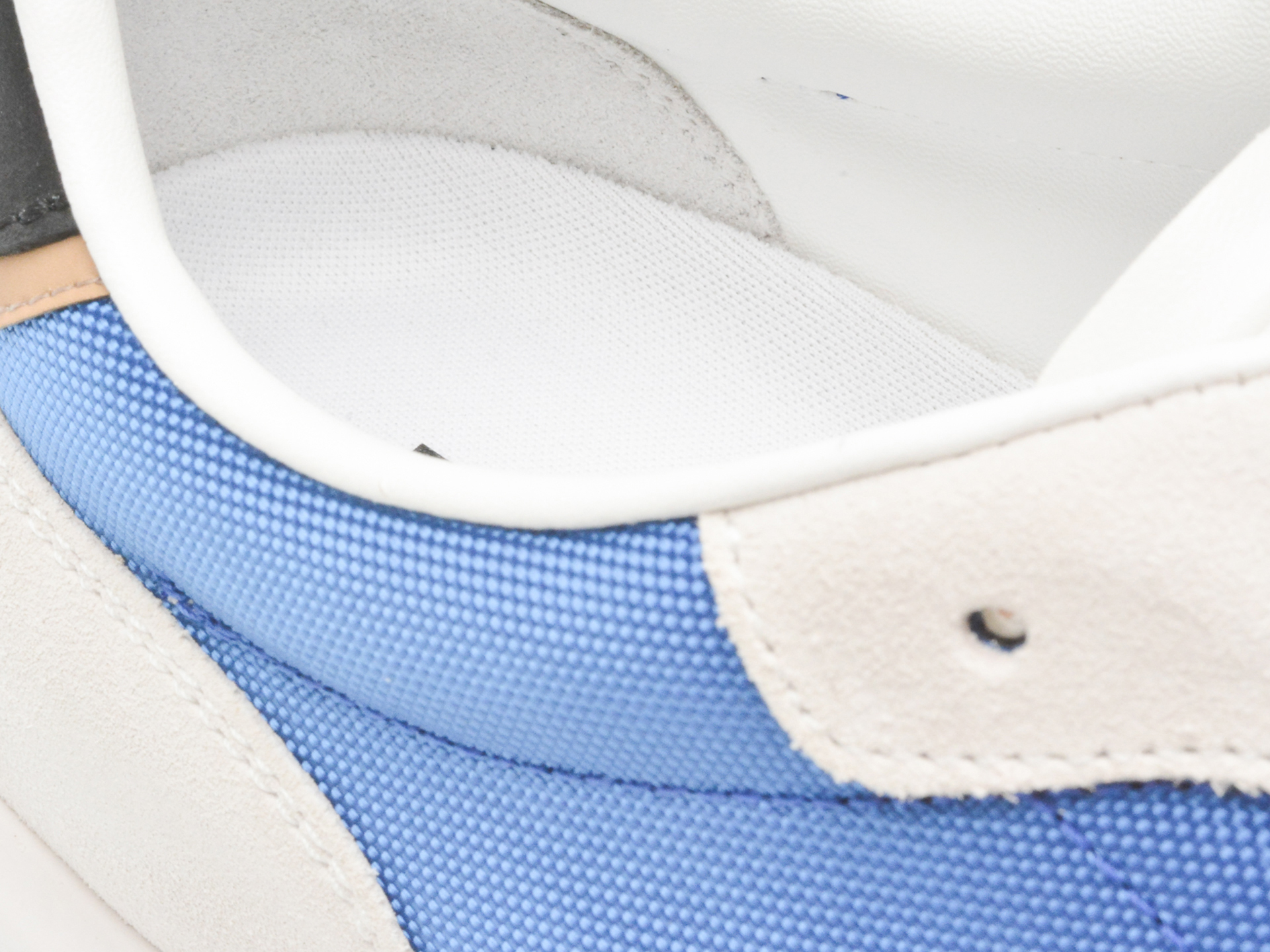 Pantofi sport BOSS albastri, 7276, din material textil - imagine 3