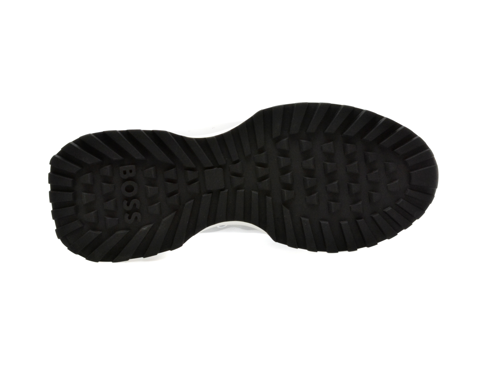 Pantofi sport BOSS albi, 7300, din piele ecologica - imagine 7
